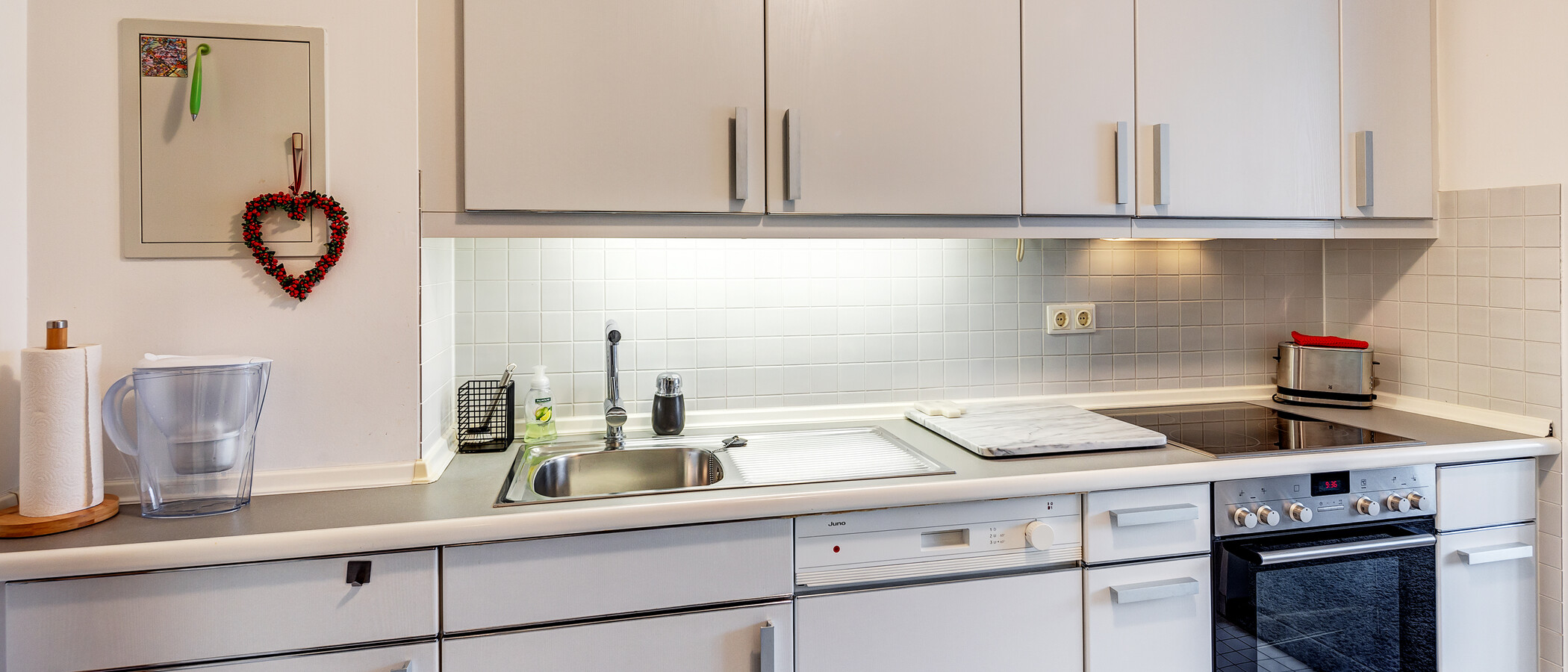 Zolder flat München Denning 02 Keuken 8585