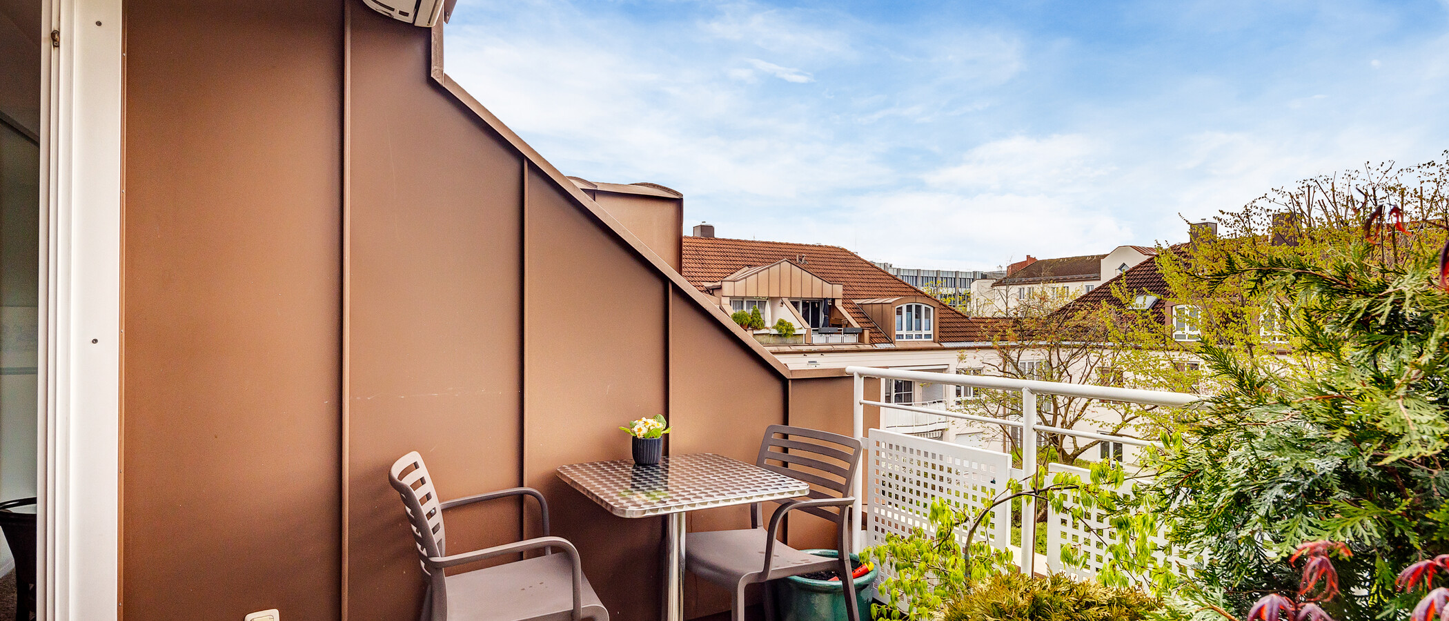 Zolder flat München Denning 01 Terras 8585