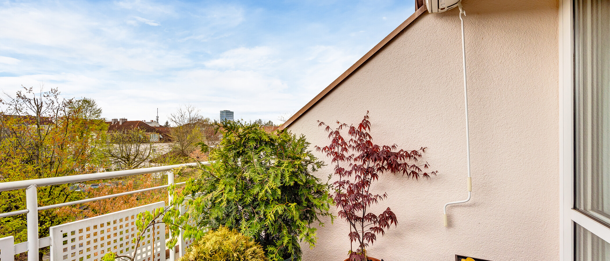 Zolder flat München Denning 03 Terras 8585