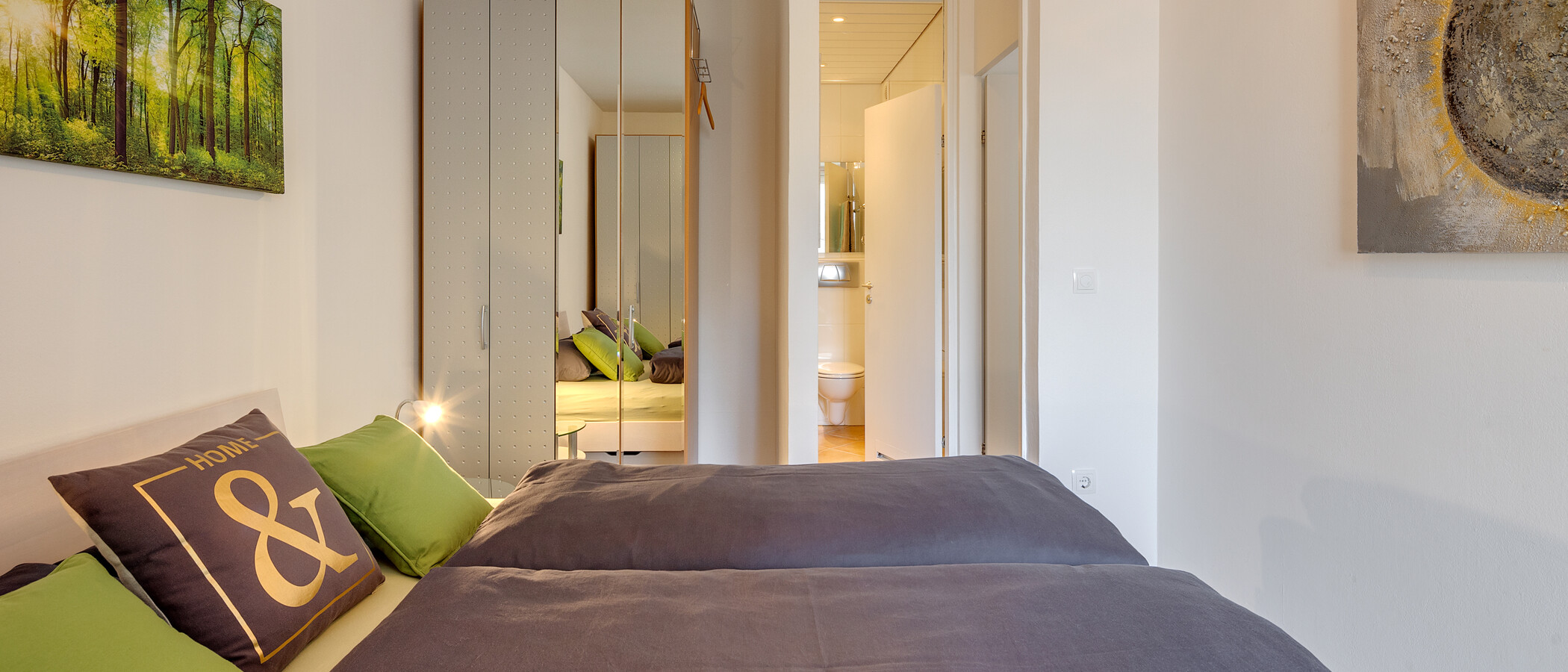Flad München Schwabing-West (rund um den Bonner Platz) 03 Soveværelse 8590