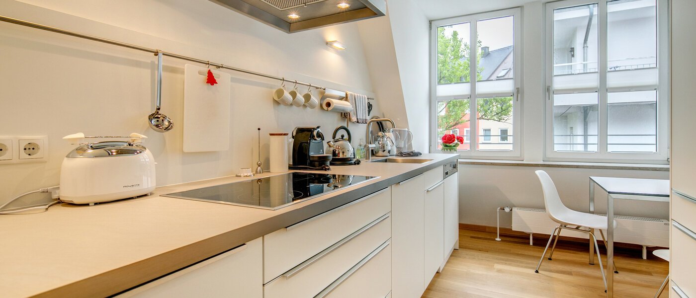 Плоский München Neuhausen 01 Кухня 8591