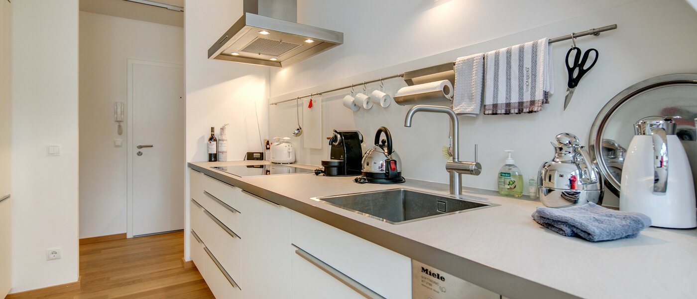 Плоский München Neuhausen 05 Кухня 8591