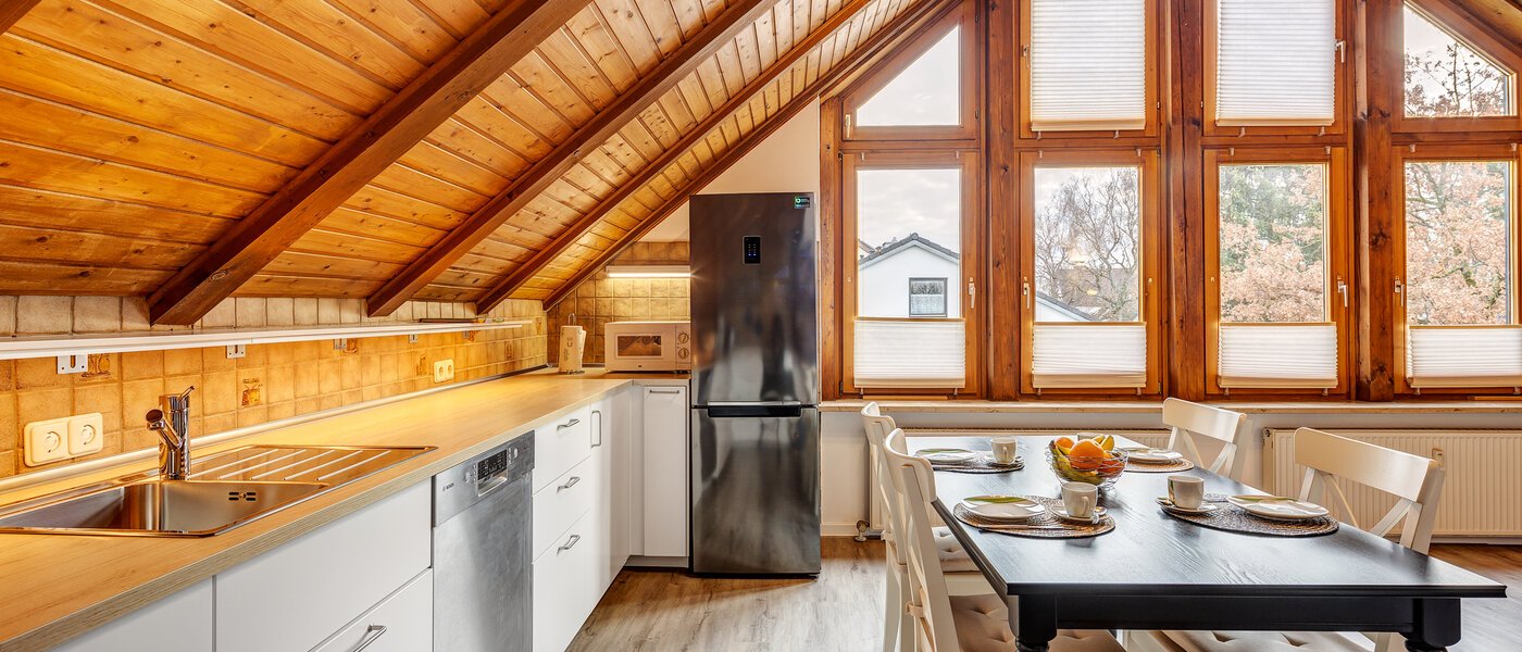 다락방 평면 München Berg am Laim 01 주방 8602