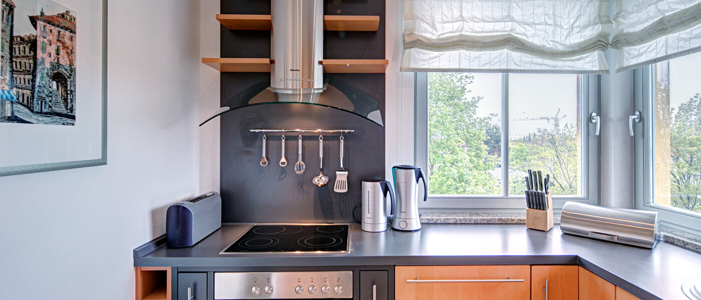 Галерия апартамент München Moosach 01 Кухня 8607