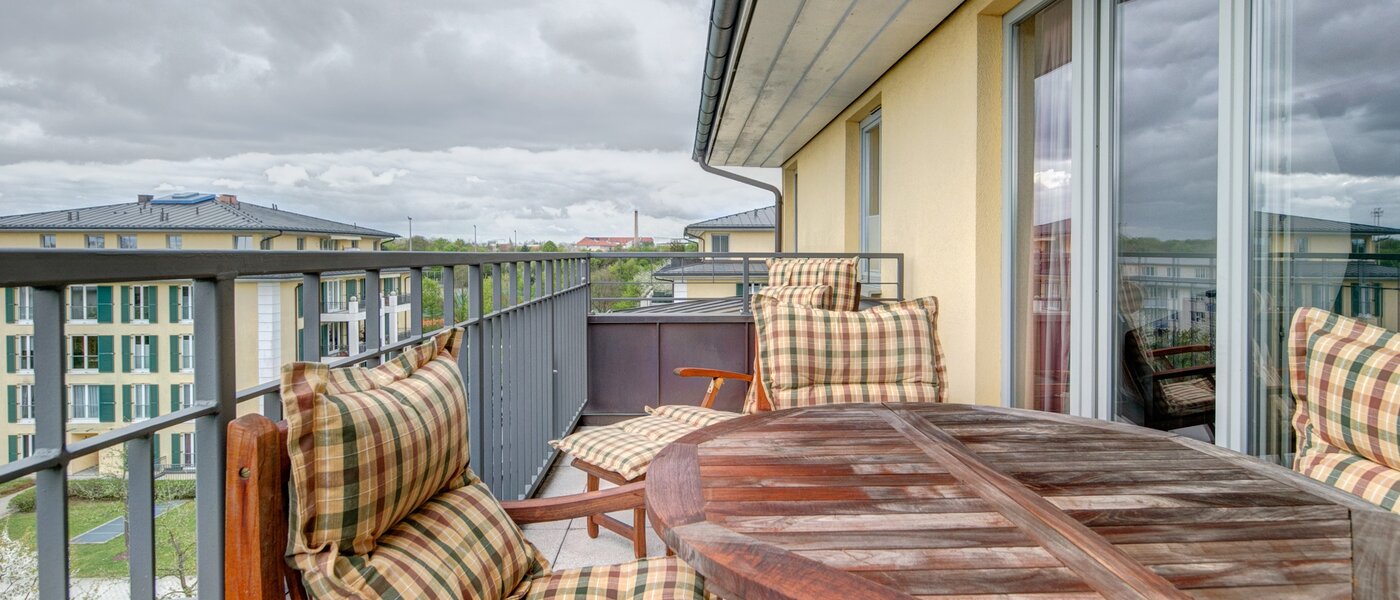 Галерия апартамент München Moosach 03 Тераса 8607