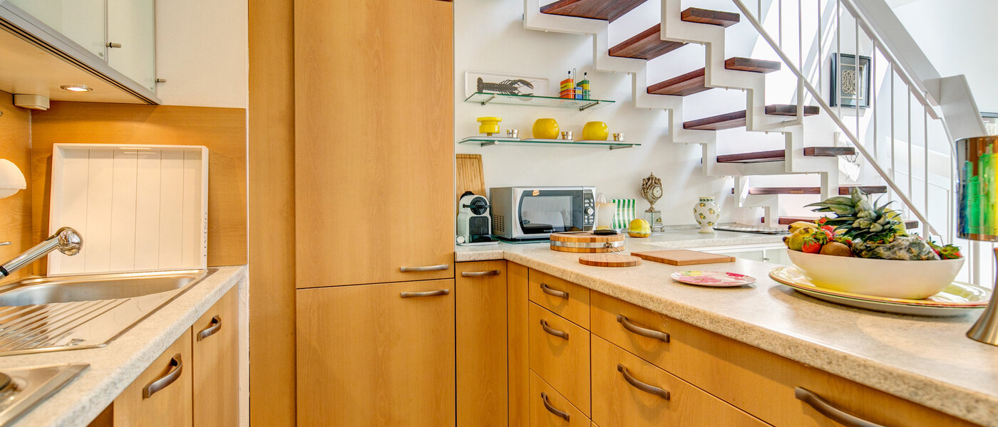 메조넷 플랫 München Nymphenburg 01 주방 8639