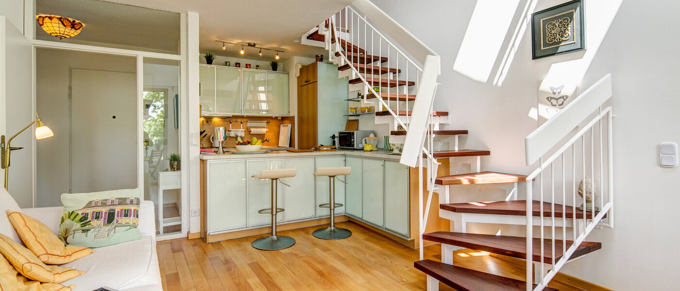 메조넷 플랫 München Nymphenburg 05 주방 8639