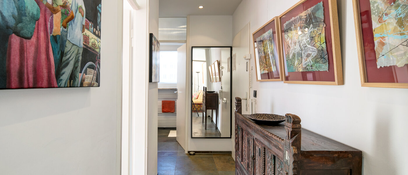 Lapos München Schwabing-West (rund um den Hohenzollernplatz) 01 Folyosó/folyosó 8662