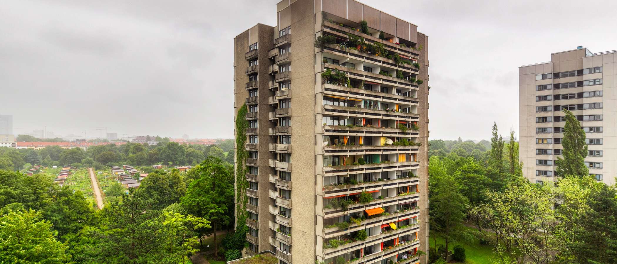 Płaski München Schwabing-West 02 Widok 8769