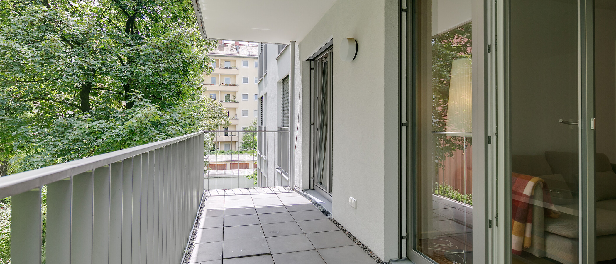 Плосък München Schwanthalerhöhe 01 Балкон 8783