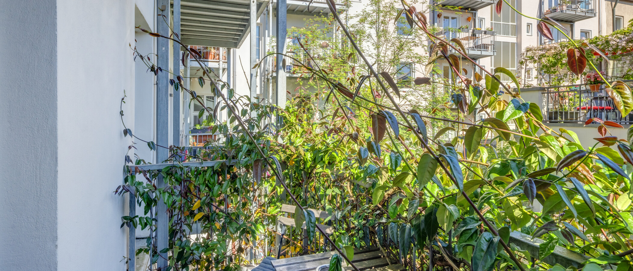 Flad München Maxvorstadt - Universitätsviertel 02 Balkon 8789