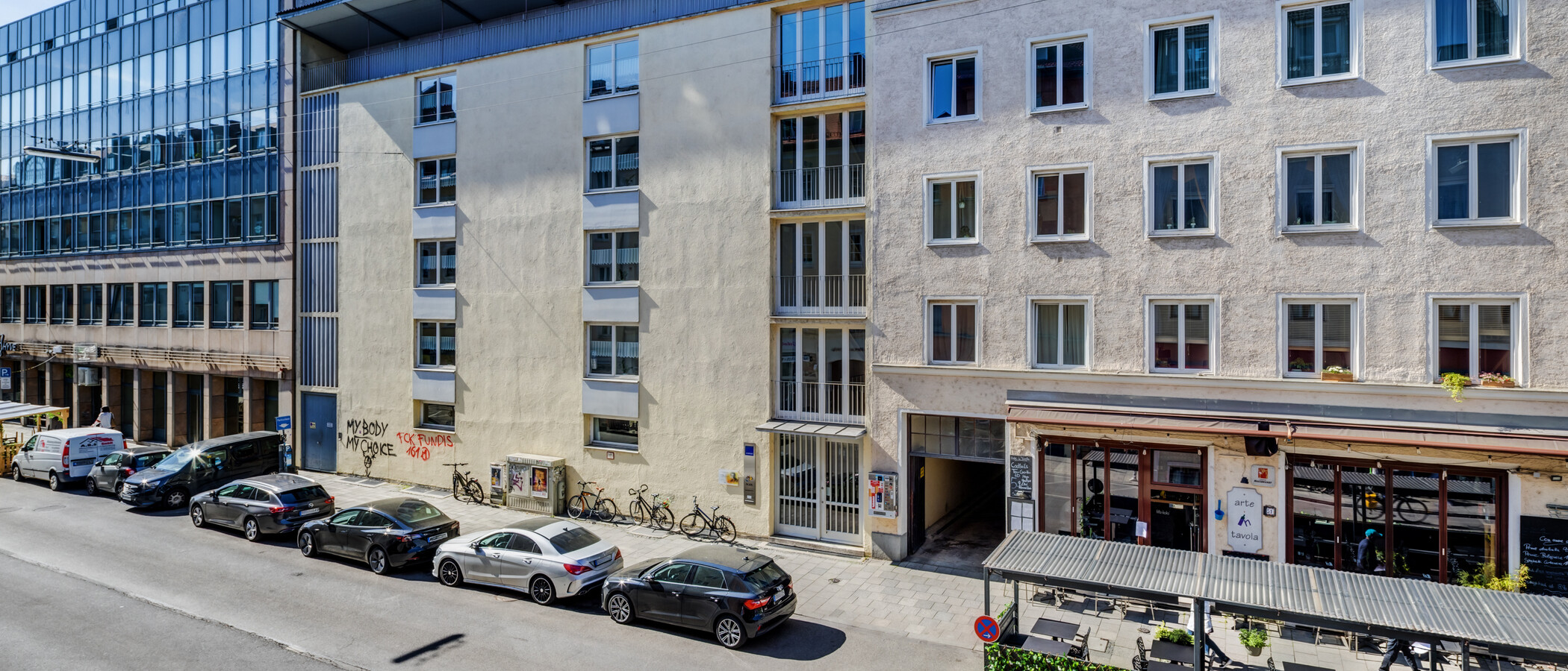 Flad München Maxvorstadt - Universitätsviertel 02 Udsigt 8789
