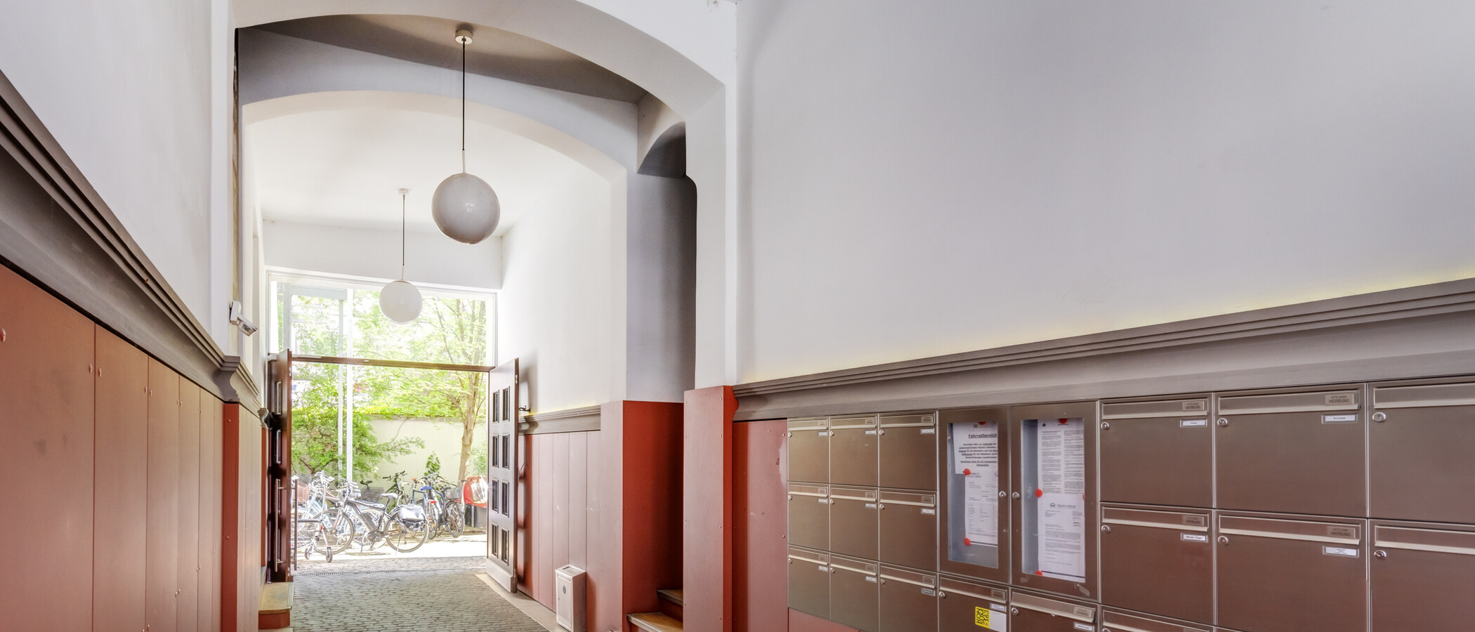 Flad München Maxvorstadt - Universitätsviertel 03 Indre gårdsplads 8789