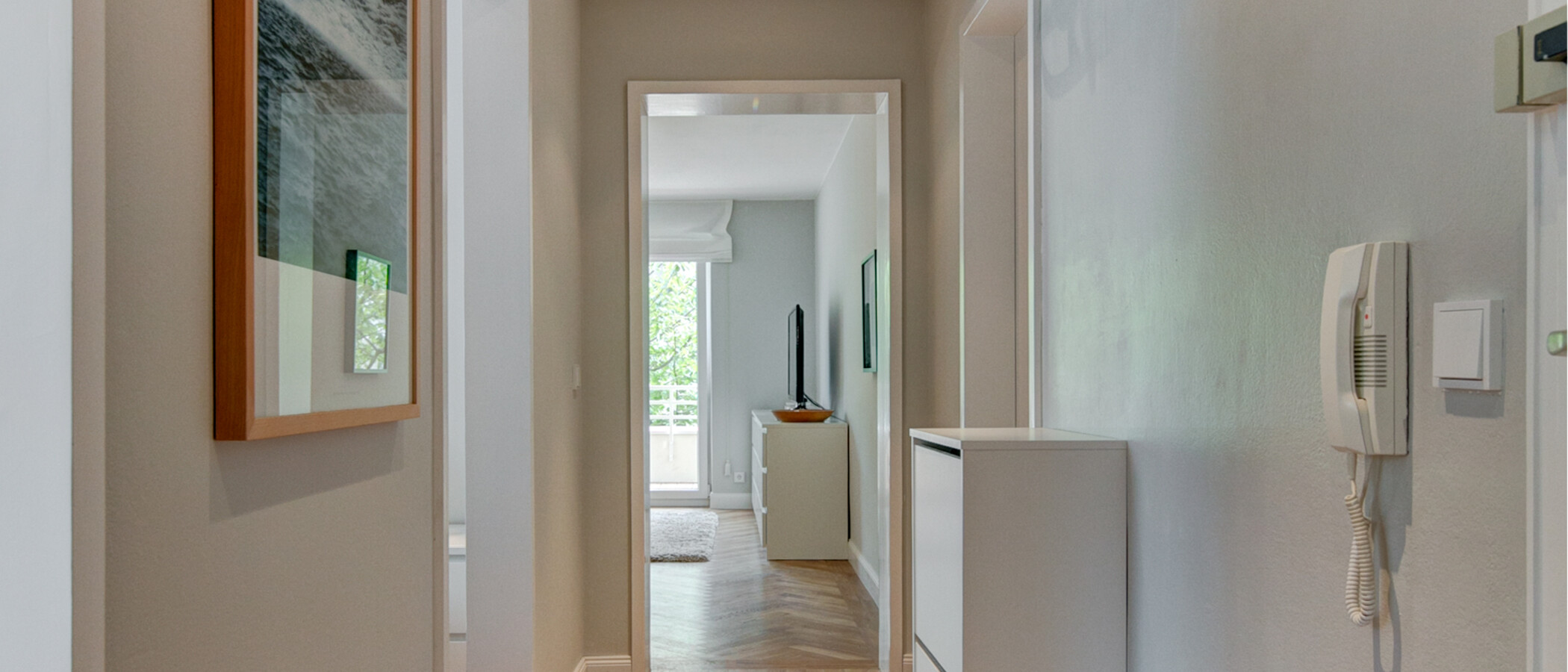 Flat München Thalkirchen 01 Korridor/gang 8820