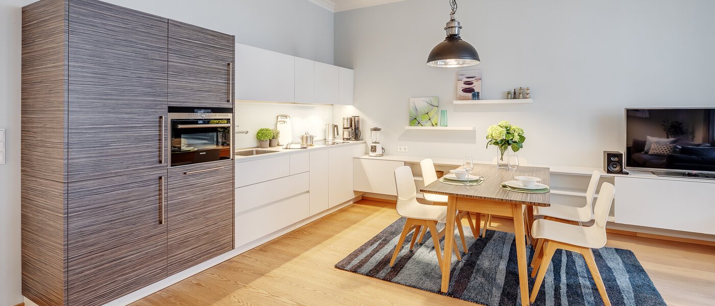 Ploché München Schwabing 03 Kuchyně 8837