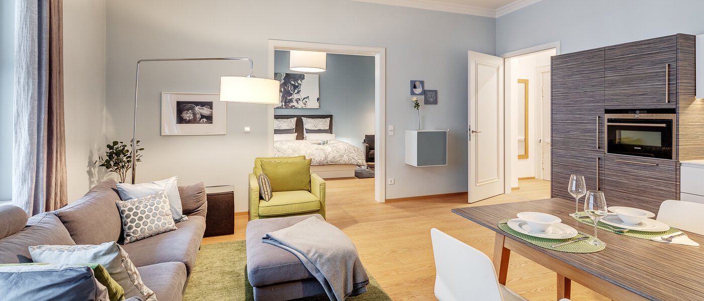 Ploché München Schwabing 04 Obývací prostor 8837