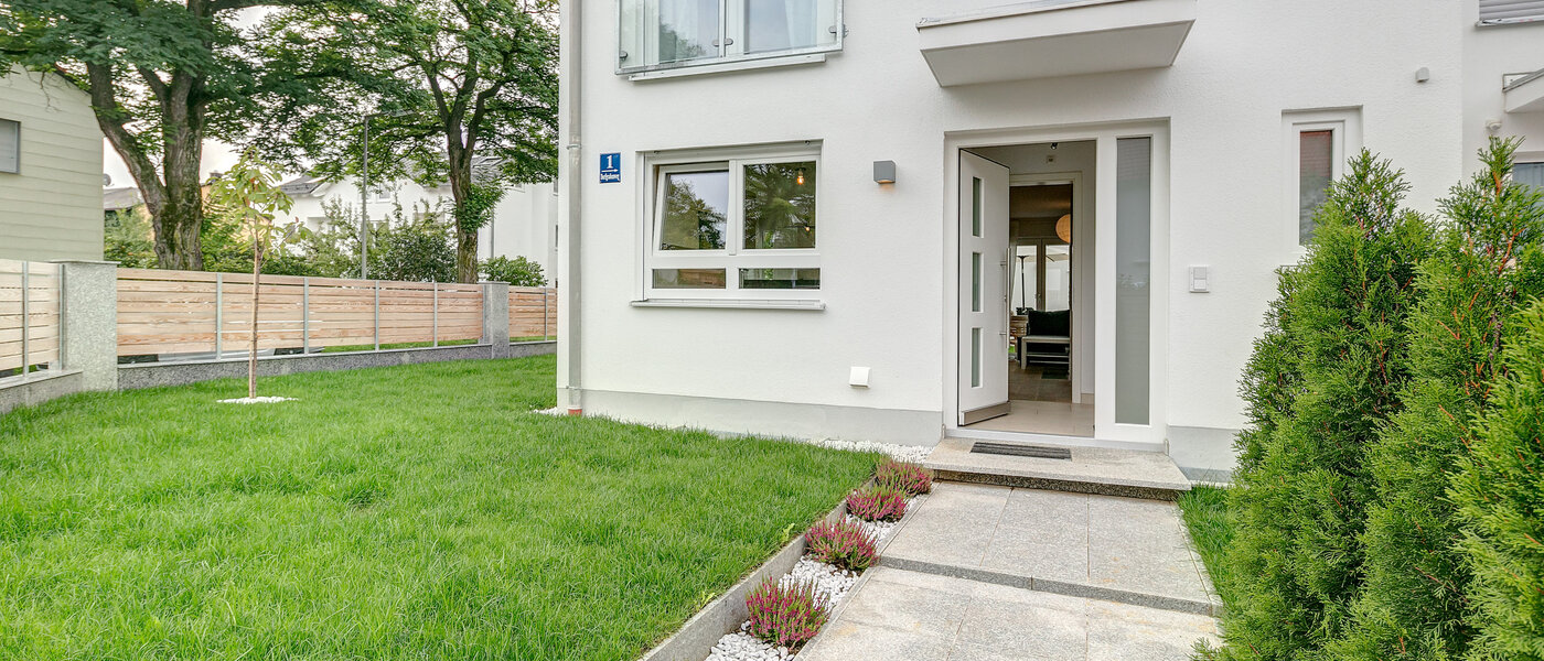 Ház München Freimann 02 Kert 8852