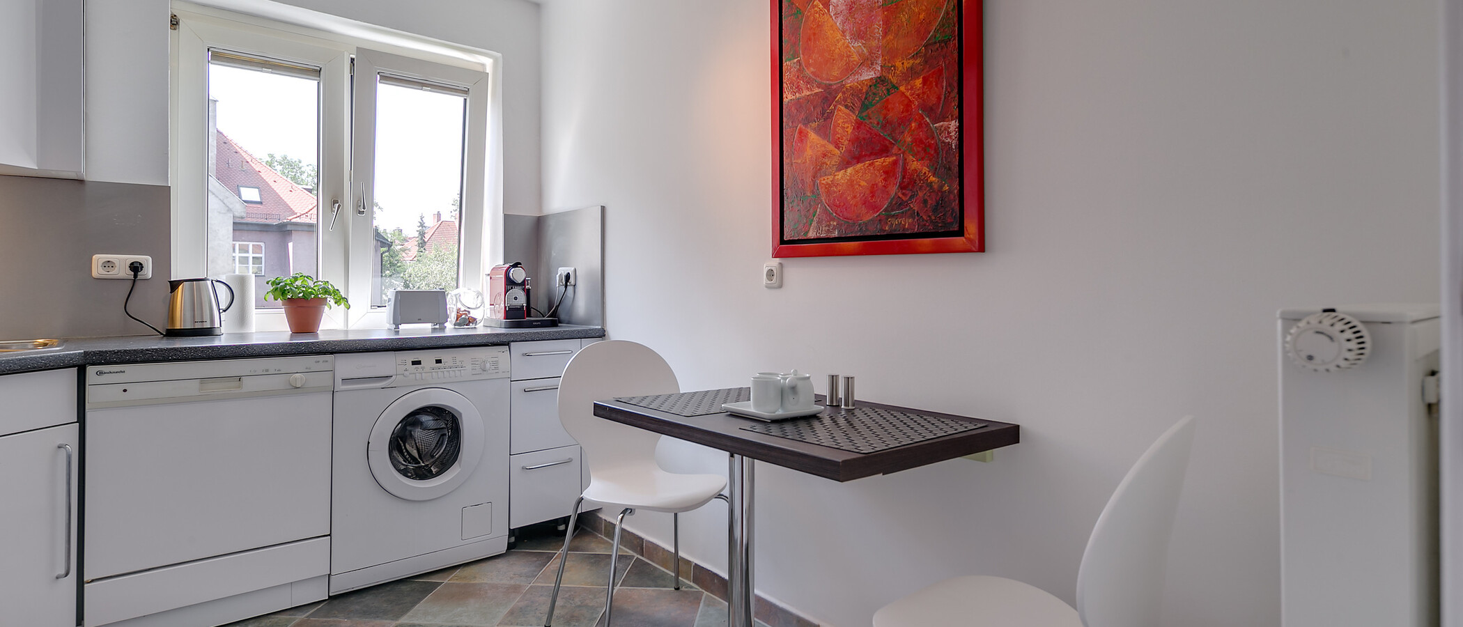 Επίπεδη München Schwabing-Nord (zw. Belgrad- & Leopoldstraße) 02 Κουζίνα 8856