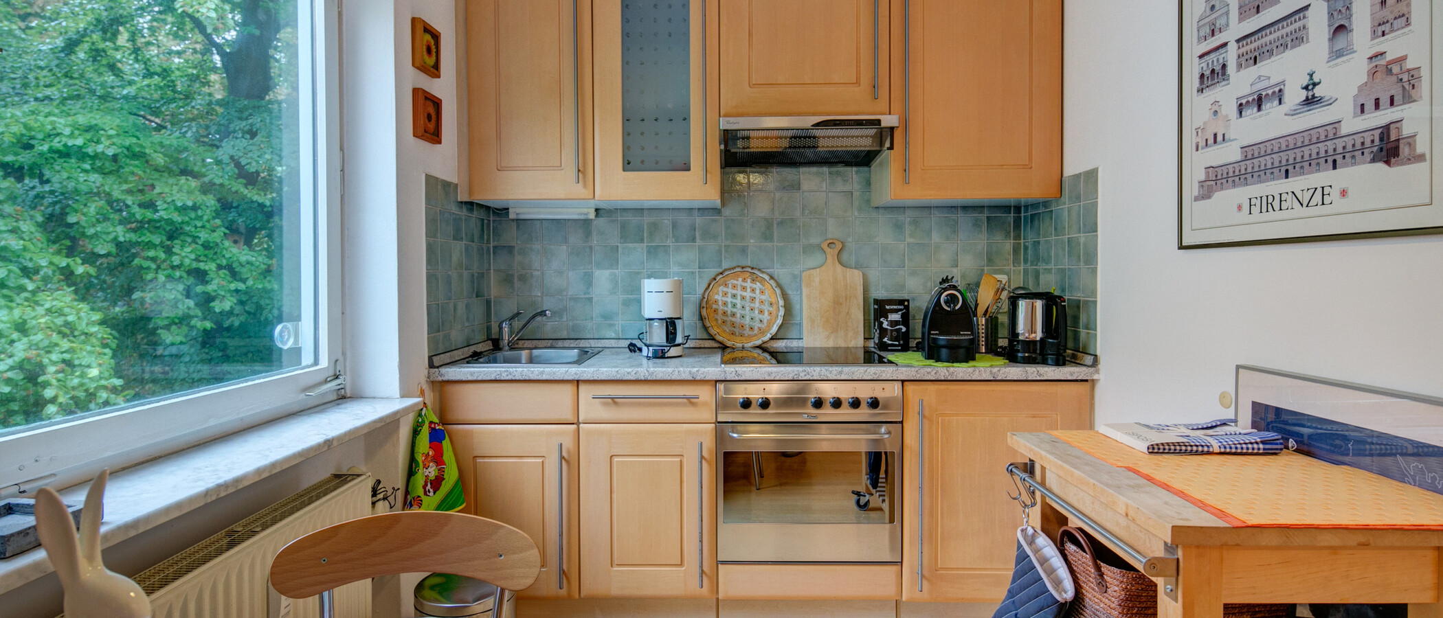 Plano München Schwabing-Nord (zw. Leopoldstraße & Englischen Garten) 01 Cozinha 8870