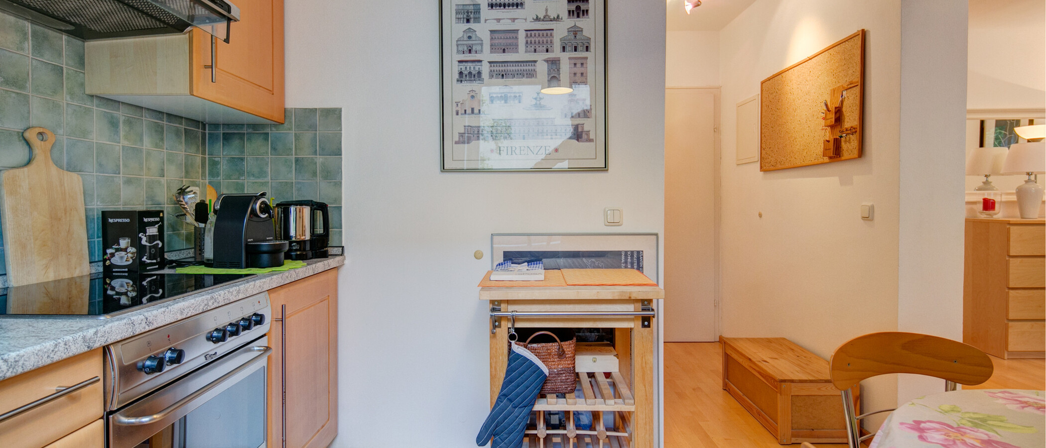 Plano München Schwabing-Nord (zw. Leopoldstraße & Englischen Garten) 04 Cozinha 8870