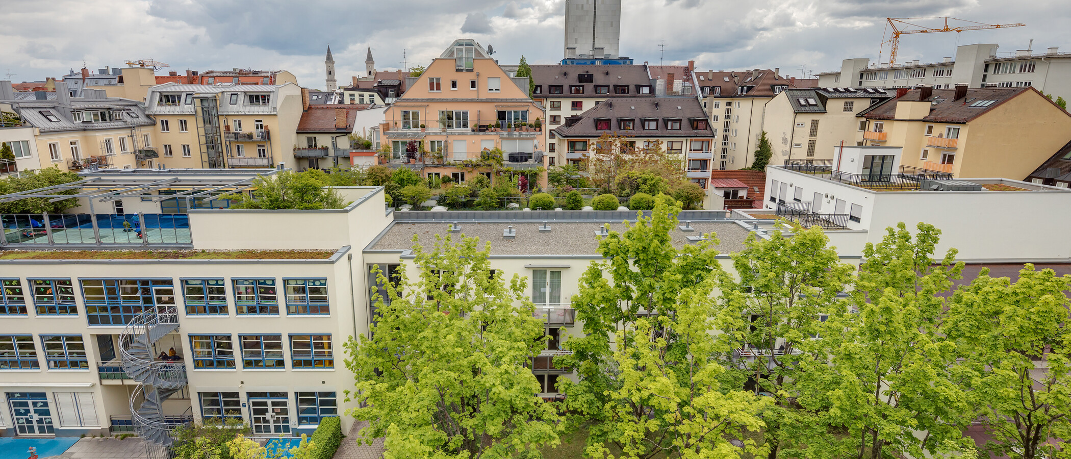 Flad München Maxvorstadt - Museumsviertel 02 Udsigt 8905