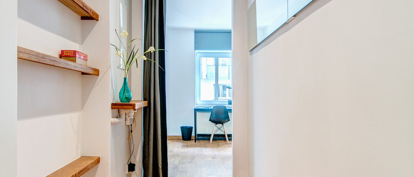 Плоский München Schwabing-West 02 Коридор/передпокій 8918