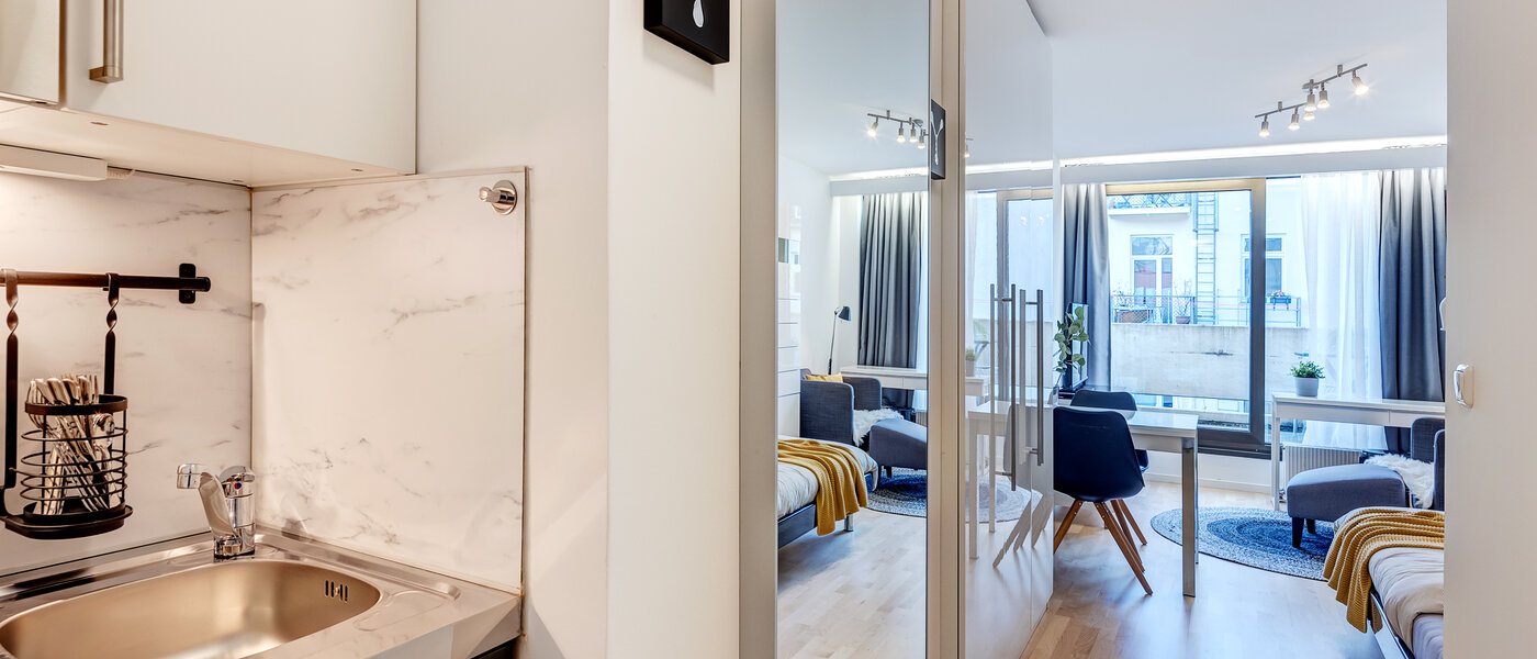 Плоский München Maxvorstadt - Universitätsviertel 02 Коридор/передпокій 8924