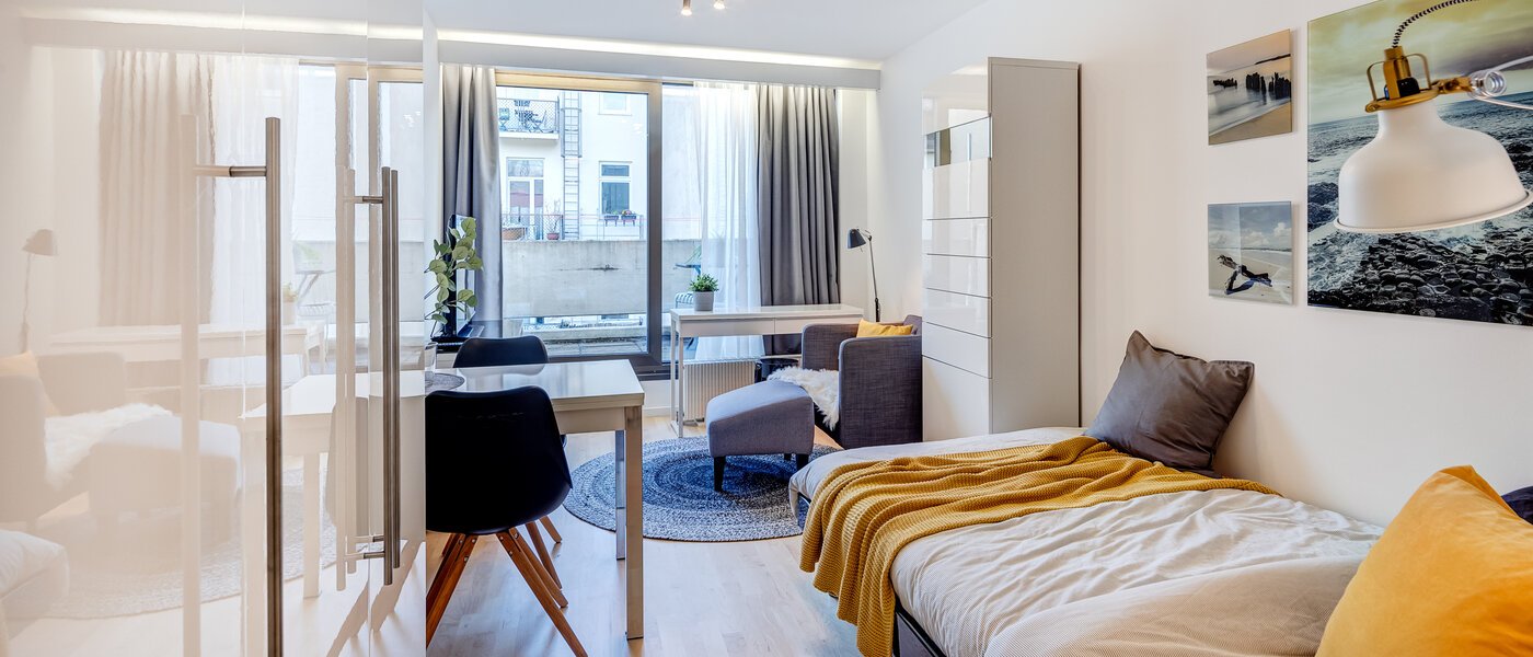 Плоский München Maxvorstadt - Universitätsviertel 01 Житлова зона 8924