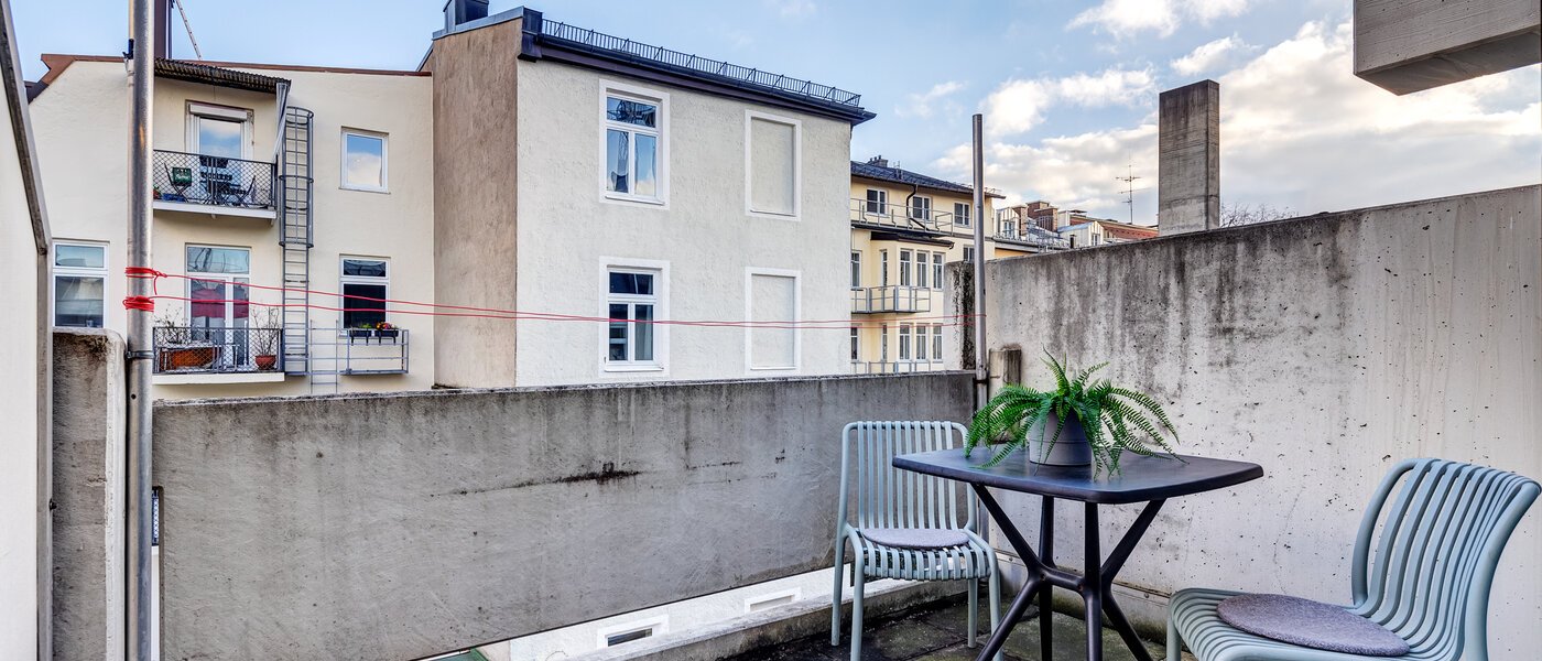 Плоский München Maxvorstadt - Universitätsviertel 02 Тераса на даху 8924