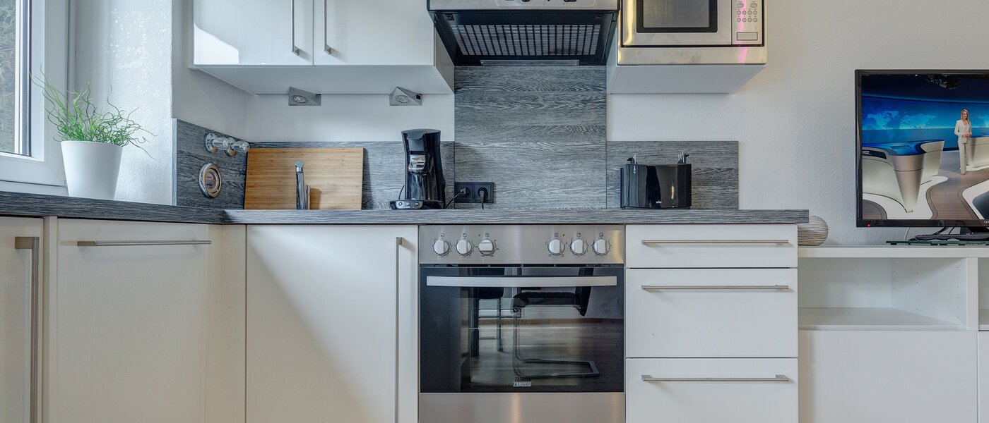 가든 플랫 Neufahrn b. Freising 02 주방 8976