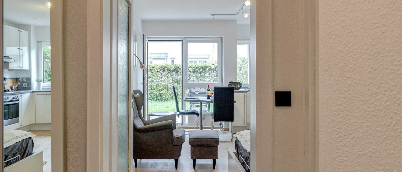 가든 플랫 Neufahrn b. Freising 02 복도/복도 8976