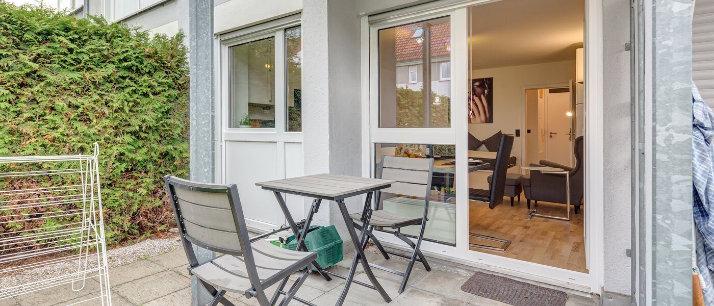 가든 플랫 Neufahrn b. Freising 01 테라스 8976