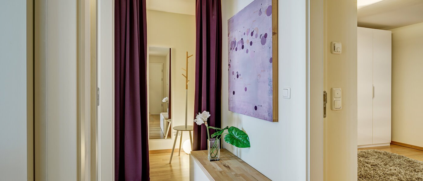 Stanovanje s strešno teraso München Altstadt 01 Koridor/hodnik 9009