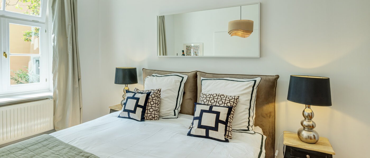 Плоский München Schwabing-West (rund um den Hohenzollernplatz) 01 Спальня 9021