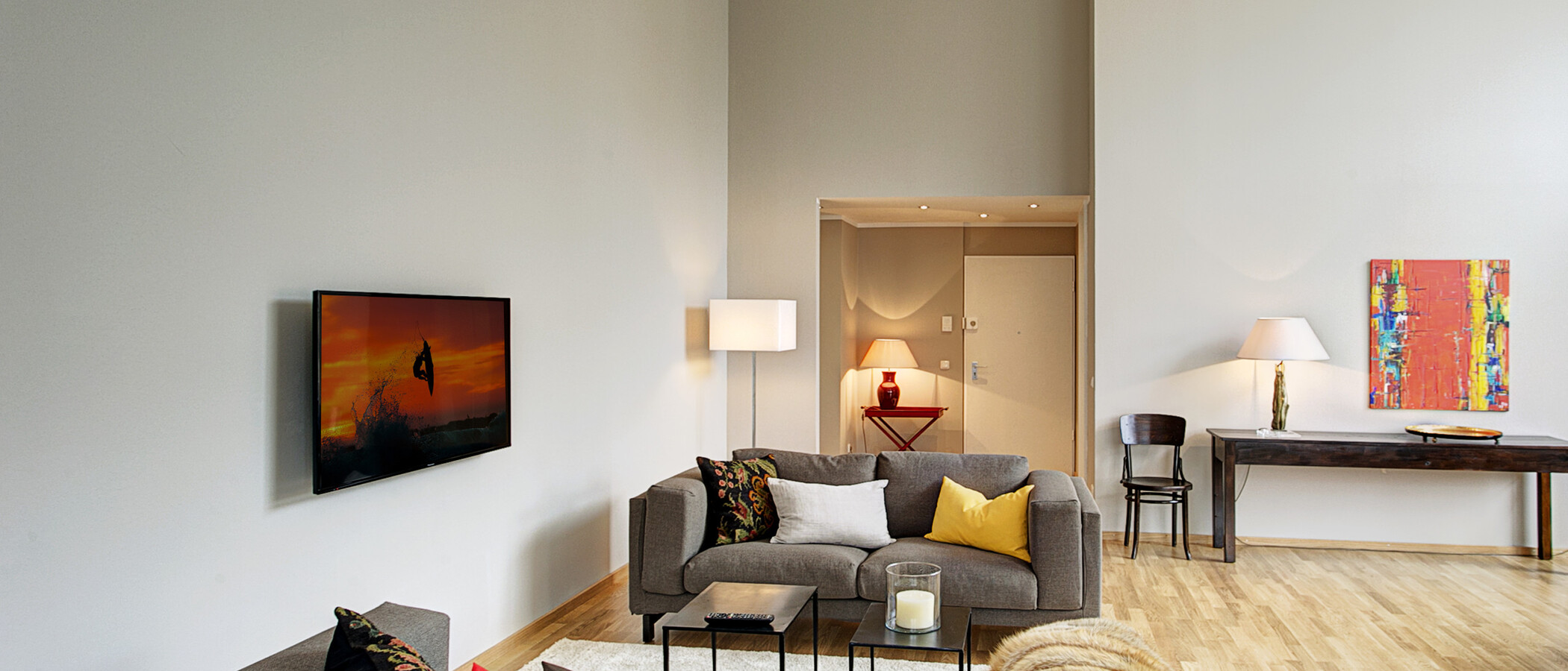 Apartamento com terraço no telhado München Arabellapark 01 Viver 9024