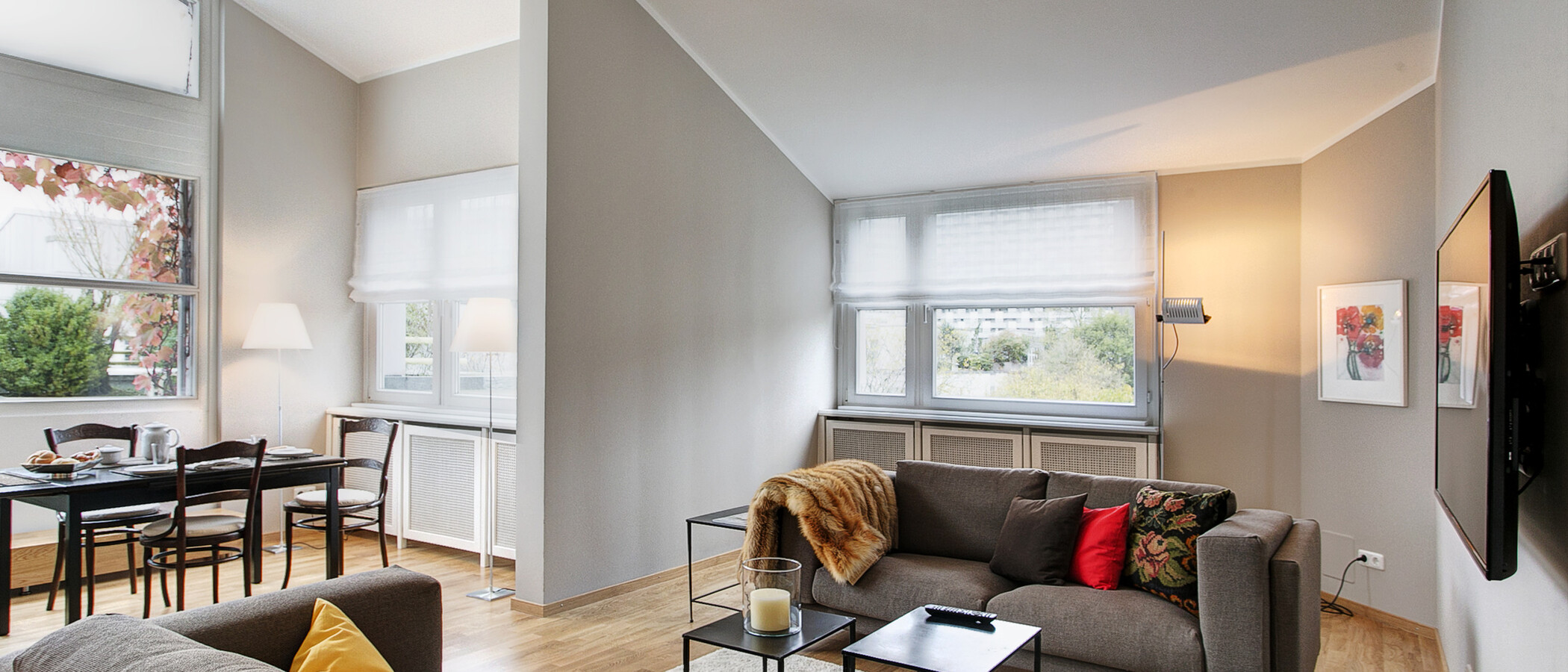 Apartamento com terraço no telhado München Arabellapark 03 Viver 9024