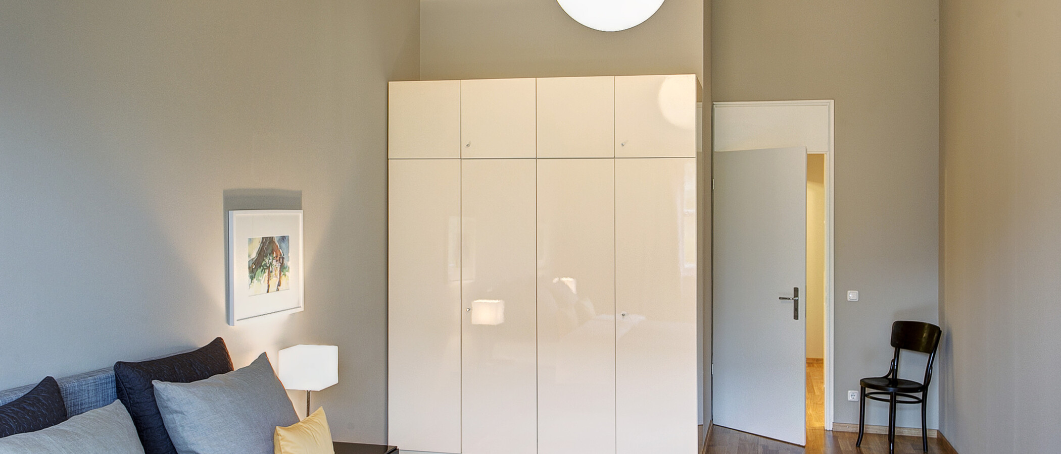 Apartamento com terraço no telhado München Arabellapark 03 Dormir 9024
