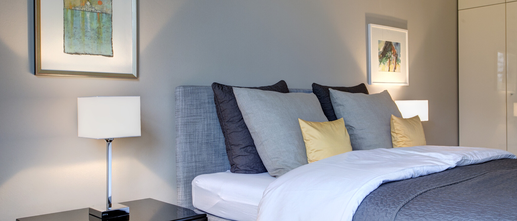 Apartamento com terraço no telhado München Arabellapark 04 Dormir 9024