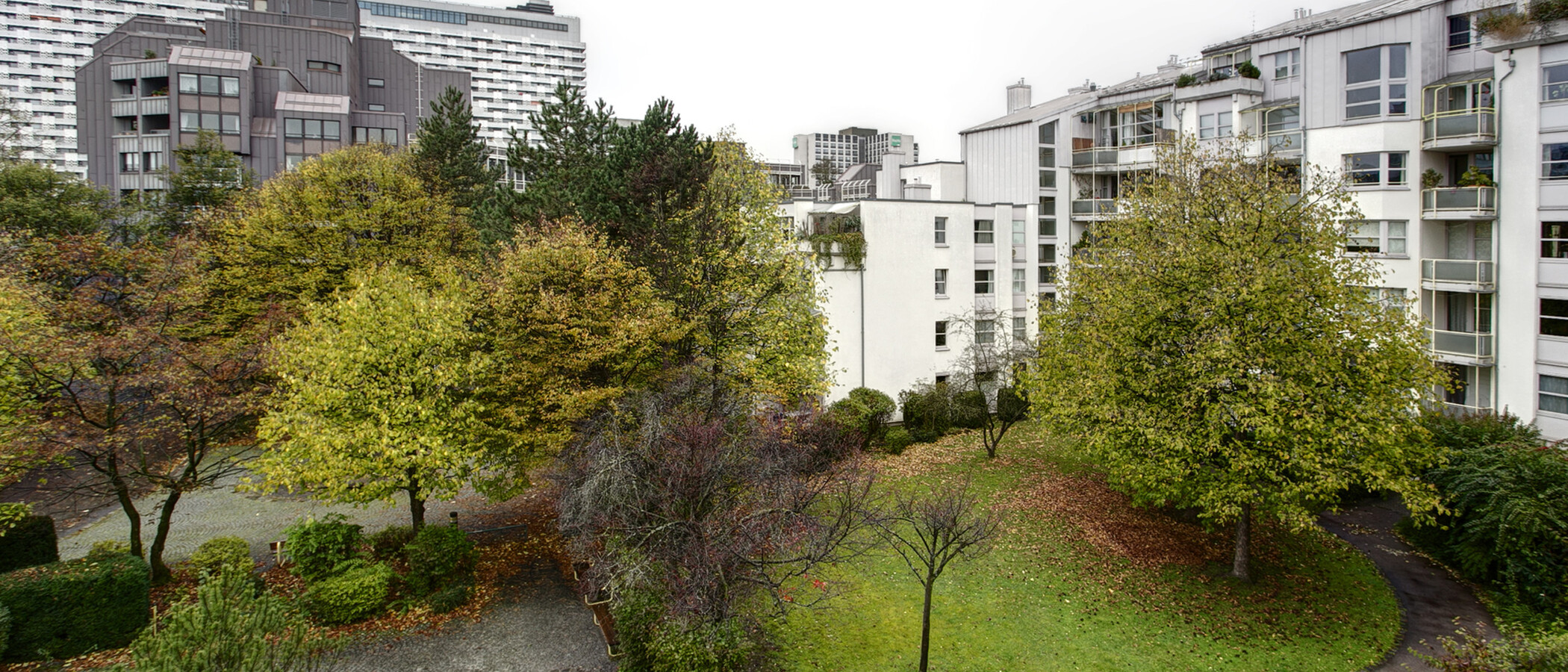 Apartamento com terraço no telhado München Arabellapark 02 Ver 9024