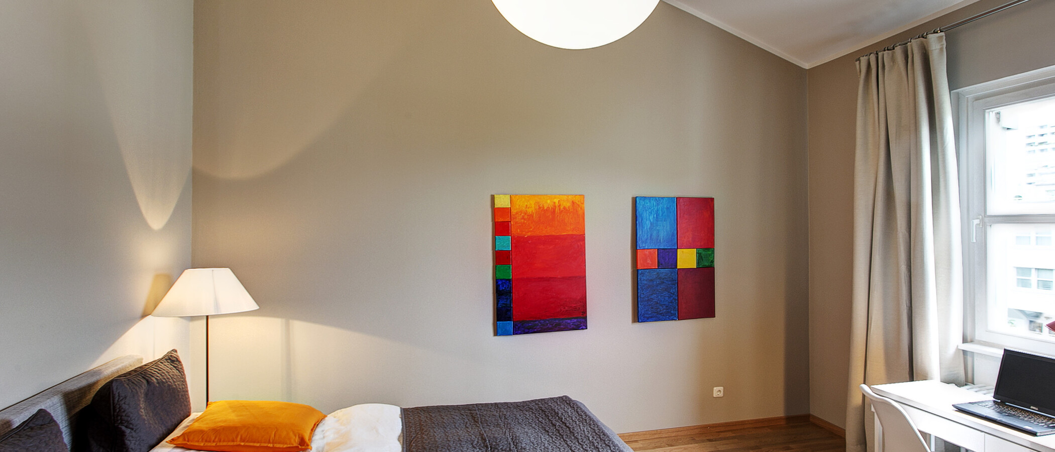 Apartamento com terraço no telhado München Arabellapark 02 2. dormir 9024