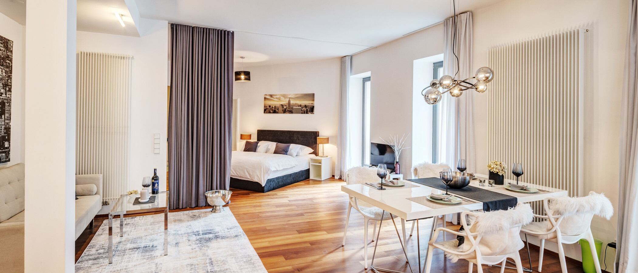 Ploché München Sendling 01 Obývací prostor 9053