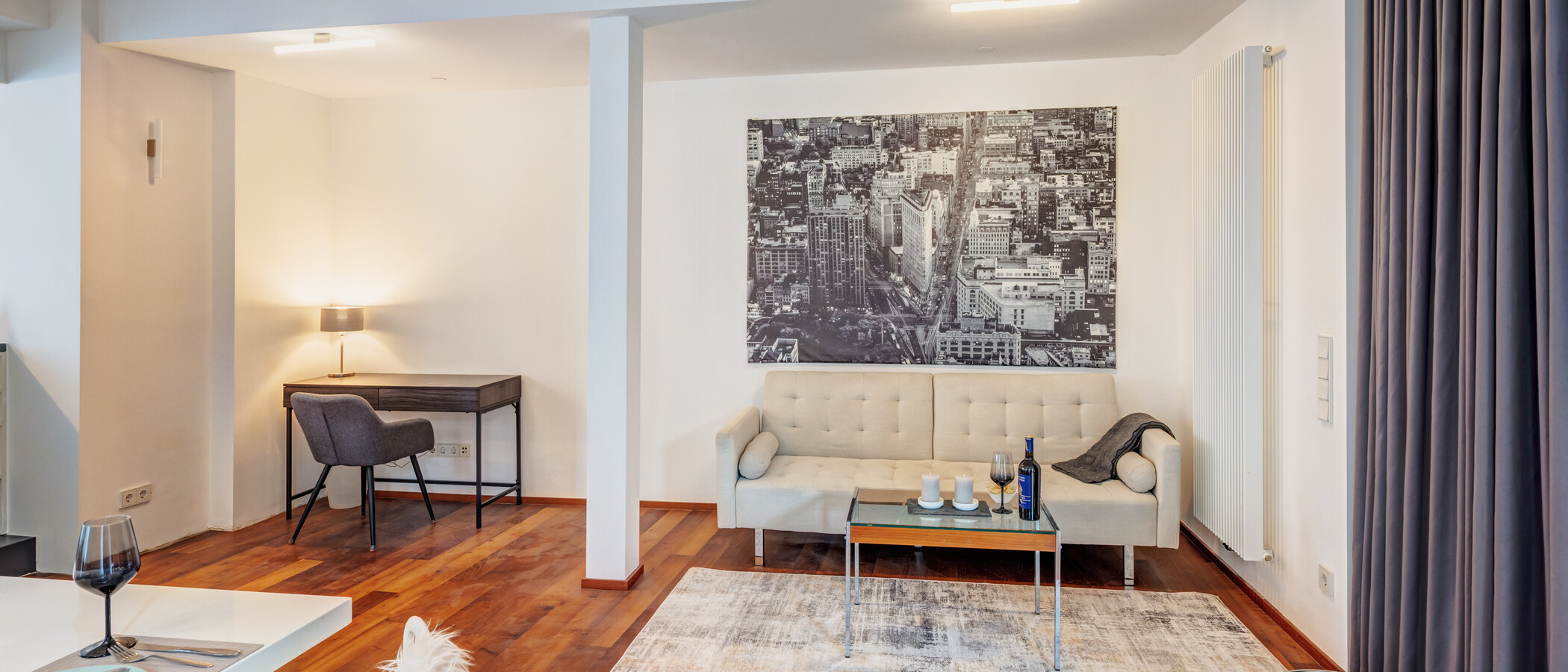 Ploché München Sendling 02 Obývací prostor 9053