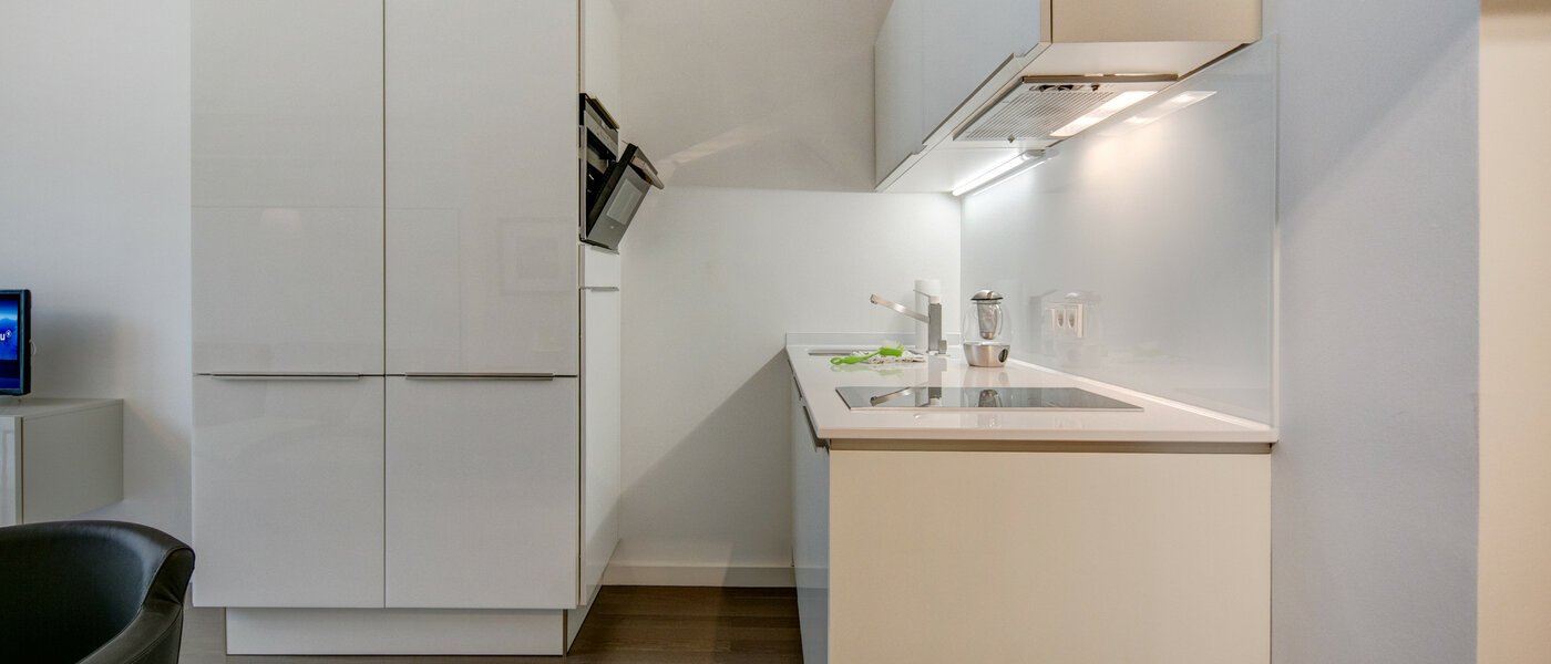 플랫 München Schwabing-Nord (zw. Leopoldstraße & Englischen Garten) 02 주방 9075