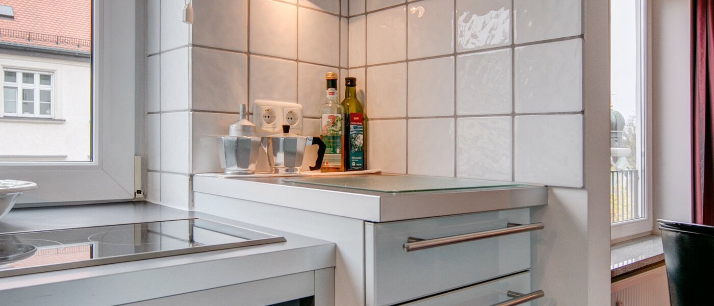 Плоский München Glockenbachviertel 03 Кухня 9081