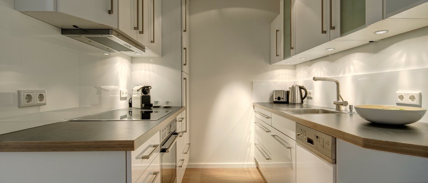 Плосък München Maxvorstadt - Universitätsviertel 01 Кухня 9083