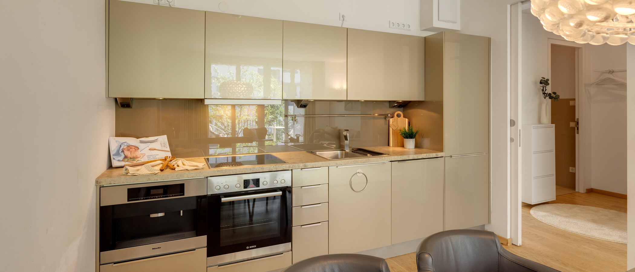 Flat München Maxvorstadt 01 Kjøkken 9128