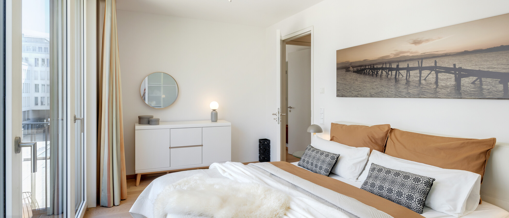 Flat München Maxvorstadt 03 1. soverom 9128