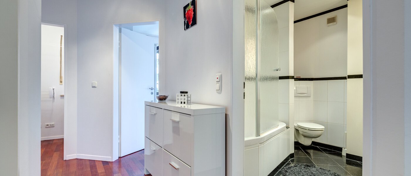 Düz München Schwabing-West 03 Koridor/koridor geçidi 9187