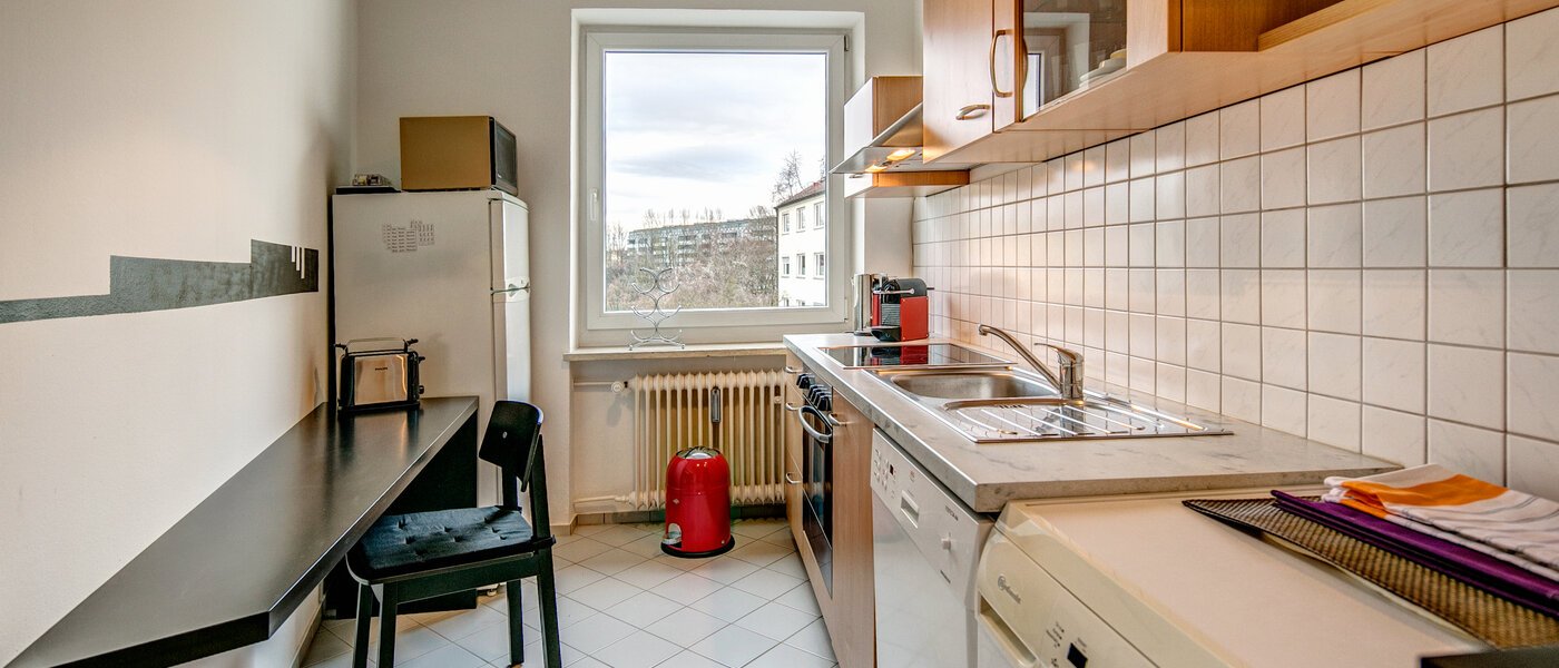 Flad München Untergiesing 01 Køkken 9212