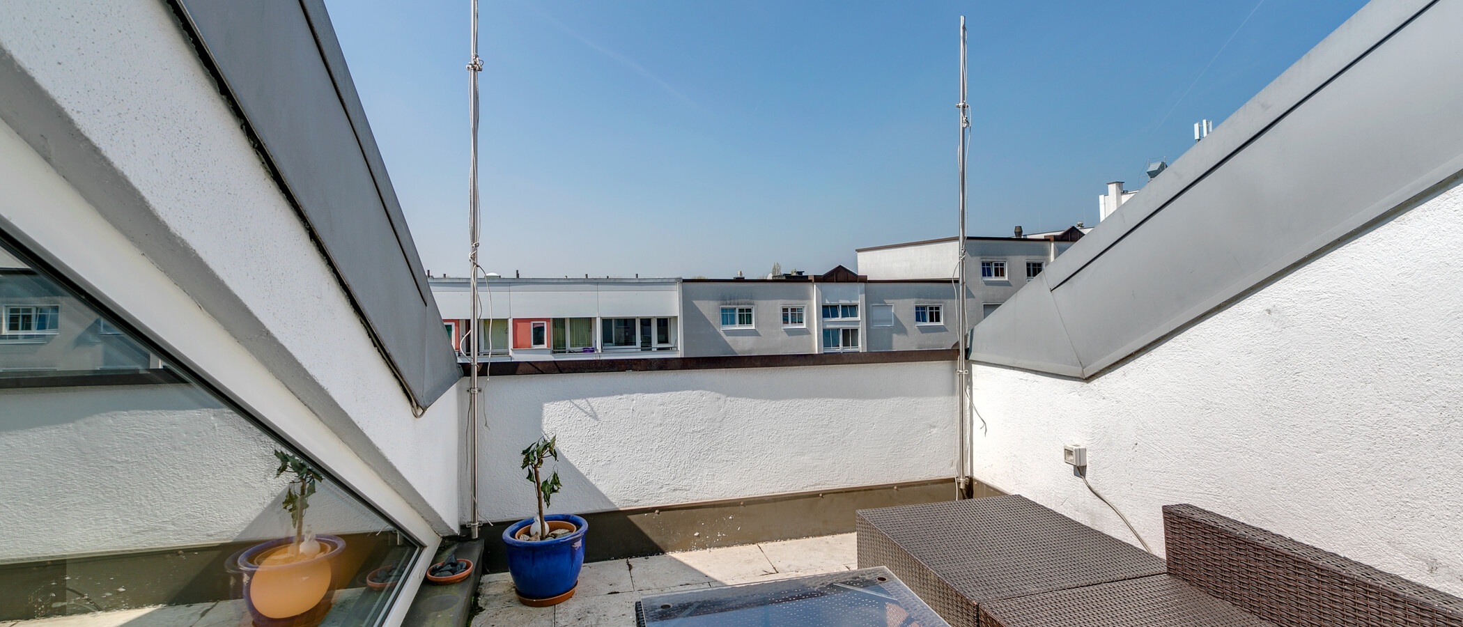 Тераса на даху плоска München Sendling-Westpark 01 Тераса 9220